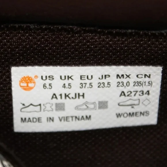 🎀Clearance🎀 Timberland Tilson High Heel 6.5 Wheat Nubuck Leather Ankle Boots - Picture 10 of 14